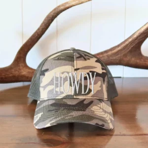 Howdy Camo Trucker Hat